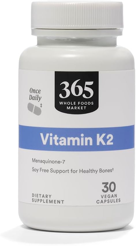 365 από Whole Foods Market, Βιταμίνη K2, Vegan, 30 Count