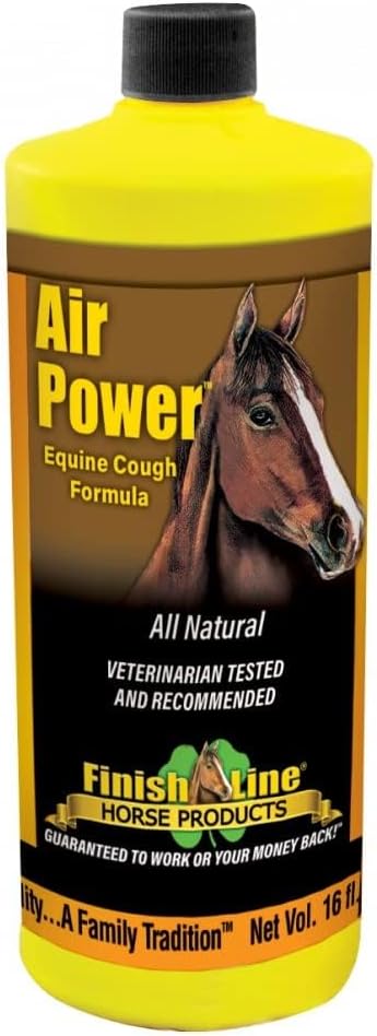 Γραμμή Air Power Equine Cough Formula, Μέγεθος: 16 oz