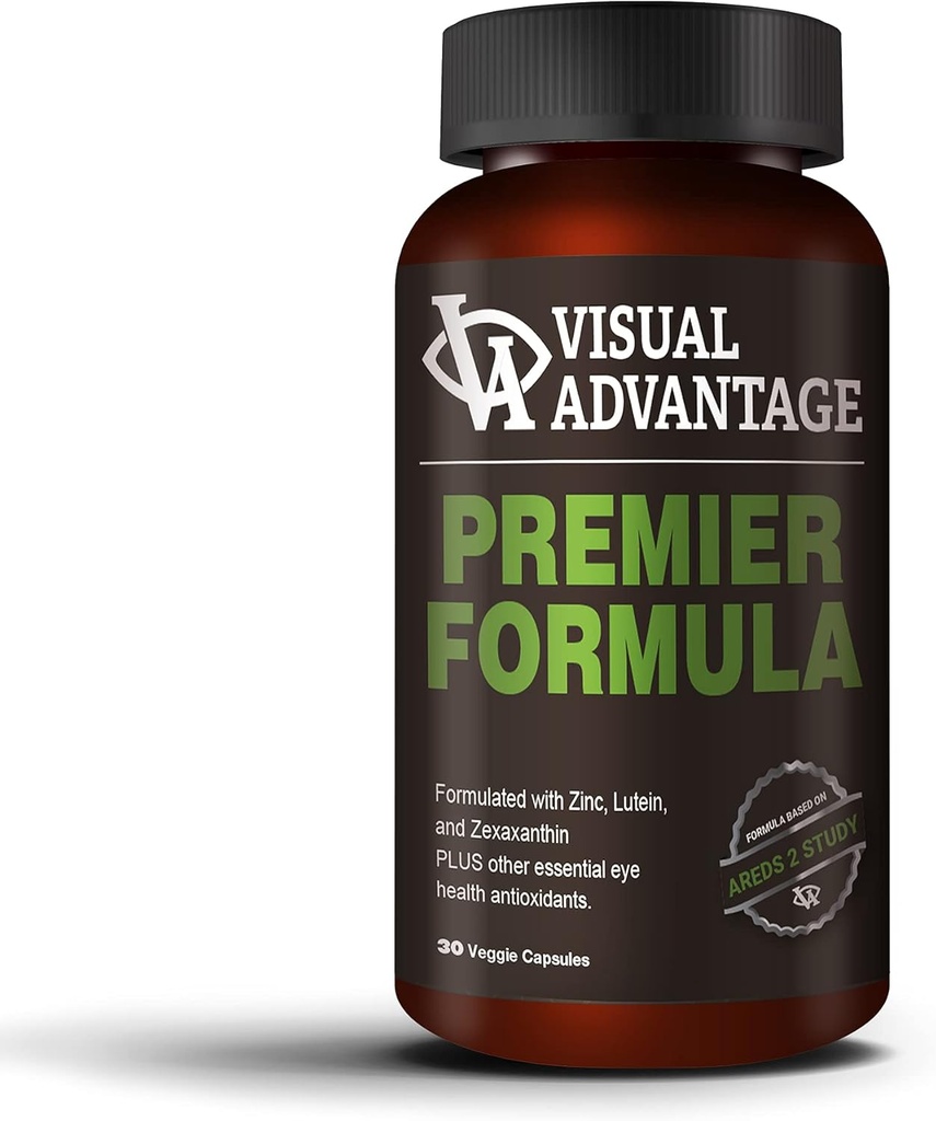 Premier Formula for Eye Health - Three Month Supply - Αναπτύχθηκε για την ηλικία σχετικά Macular Υποστήριξη (AMD) - Μόνο 1 Χάπια ανά ημέρα