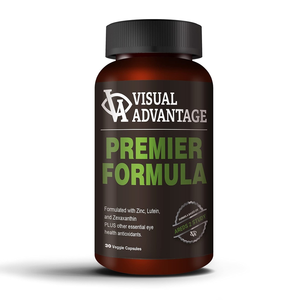 Premier Formula for Eye Health - Three Month Supply - Αναπτύχθηκε για την ηλικία σχετικά Macular Υποστήριξη (AMD) - Μόνο 1 Χάπια ανά ημέρα