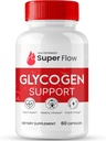 Super Flow Glycogen Support, Super Flow Glyco Optimizer Caps, Glycogen Super Flow, SuperFlow Glycogen Support Pills, SuperFlow Glycogen Support Reviews, Blood Support Formula Supplement (1 Pack)