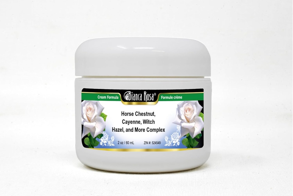 Bianca Rosa Horse Chestnut, Cayenne, Witch Hazel, και More Complex Cream (2 oz, ZIN: 524549) - 2 Pack