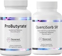 Tesseract Gut & Immune Support Bundle – ProButyrate 600mg & QuerciSorb SR Quercetin 400mg, 120 + 90 κάψουλες, Γαστρεντερική & Ανοσολογική Υγεία, Υποαλλεργικό
