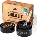 NATURAL SHILAJIT Resin - Shilajit για άνδρες & γυναίκες με Fulvic Οξέα & Ανιχνευτές Ορυκτών, Φυτικά θρεπτικά συστατικά για την ενέργεια, την ανοσοποιητική υποστήριξη & τη ζωτικότητα Resin