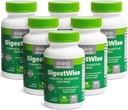 DigestWise Digestive Enzymes - 10 Ισχυρά Ένζυμα Vegan για την υποστήριξη της πέψης, του αερίου, της αναρρόφησης και της δυσκοιλιότητας - Keto Friendly - Lab Tested - 90 Κάψουλες (6)