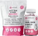 enliven Biotin Gummies για την ανάπτυξη των μαλλιών & ισχυρή νύχια 