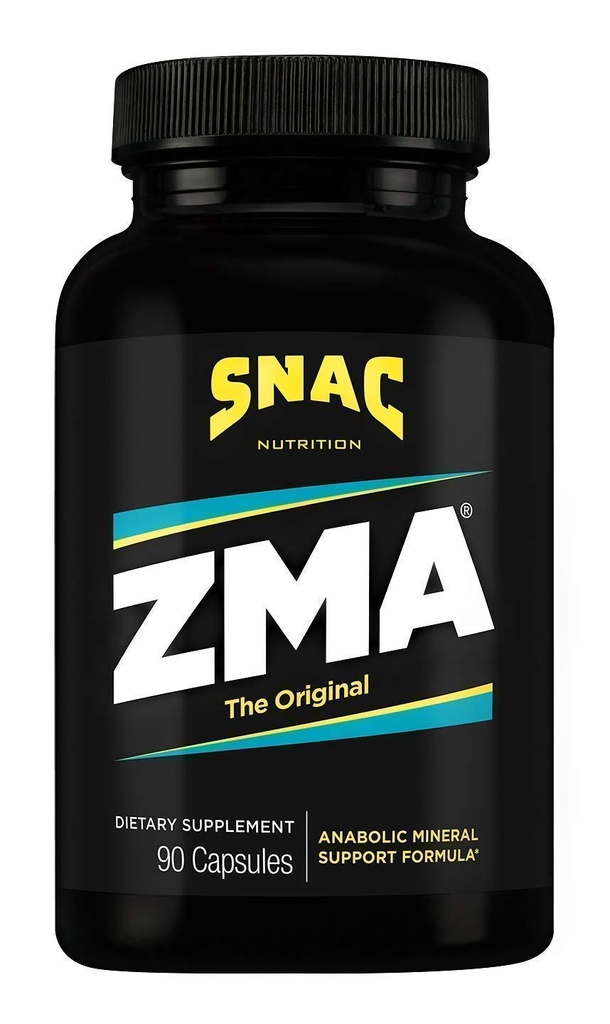 SNAC ZMA The Original Sleep & Supports Muscle Recovery - 90 Veggie Caps