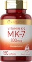 Carlyle βιταμίνη K2 MK7 100 mcg 