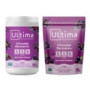 Ultima Replenisher Ηλεκτρολυτικό Ποτό σε σκόνη Mix Bundle – Χωρίς ζάχαρη – Σταφύλι, 90 Σερβιρίσματος Canister και 20 Stickpacks – 6 Ηλεκτρόλυτα και Ορυκτά – Κετό Φιλικό, Vegan, Μη ΓΤΟ