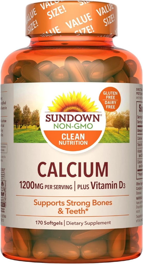 Ασβέστιο Sundown, 170 Softgels