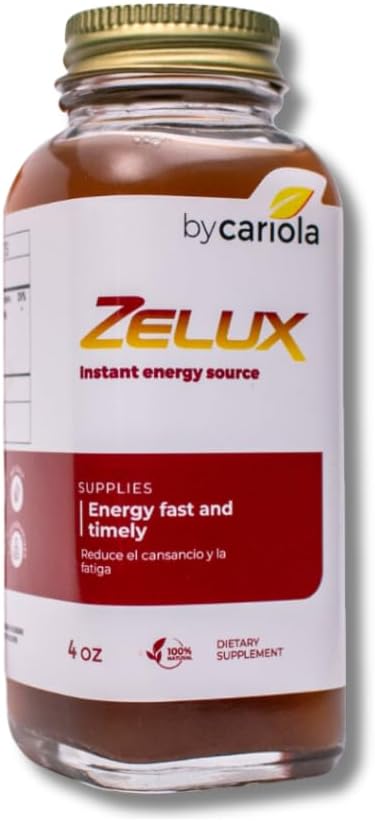 Συμπλήρωμα Zelux 4 oz Πηγή Ενέργειας - Ανδρικό ενισχυτή δοκιμών - Φυσική Σταμίνα - Αντοχή - Ενεργειακό Booster - Damiana, Tribulus Terrestri, Ginkgo Biloba, Maca