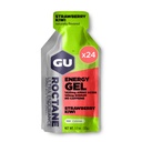 GU Energy Roctane Ultra Endurance Energy Gel, Vegan, Gluten-free, Kosher, και Dairy-free On-The-Go Sports Διατροφή για τρέξιμο, ποδηλασία, πεζοπορία ή σκι, Φράουλα Kiwi (24 πακέτα)