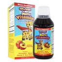 GirafKids Liquid Multivitamin for Kids Ηλικίες 4+, 8oz - Daily Child Vitamins with Biotin, Vitamin A, B Complex, Folic Acid, Omega-3 & Beta Glucan - Συμπλήρωμα διατροφής για την ανάπτυξη και την ενέργεια των παιδιών