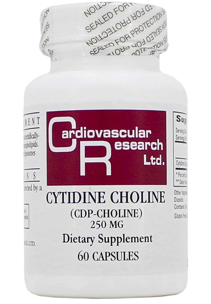 Οικολογικές Φόρμουλες - Cytidine Choline 250 mg 60 caps [Υγεία και Ομορφιά]
