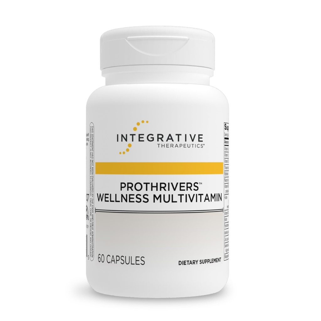 Ολοκληρωτικά Θεραπευτικά ProThrivers Wellness Multivitamin - Περιλαμβάνει βιταμίνη Α, C & B12 - Multivitamin Supplement with Inclused Minerals - 60 Capses (30 Servings)