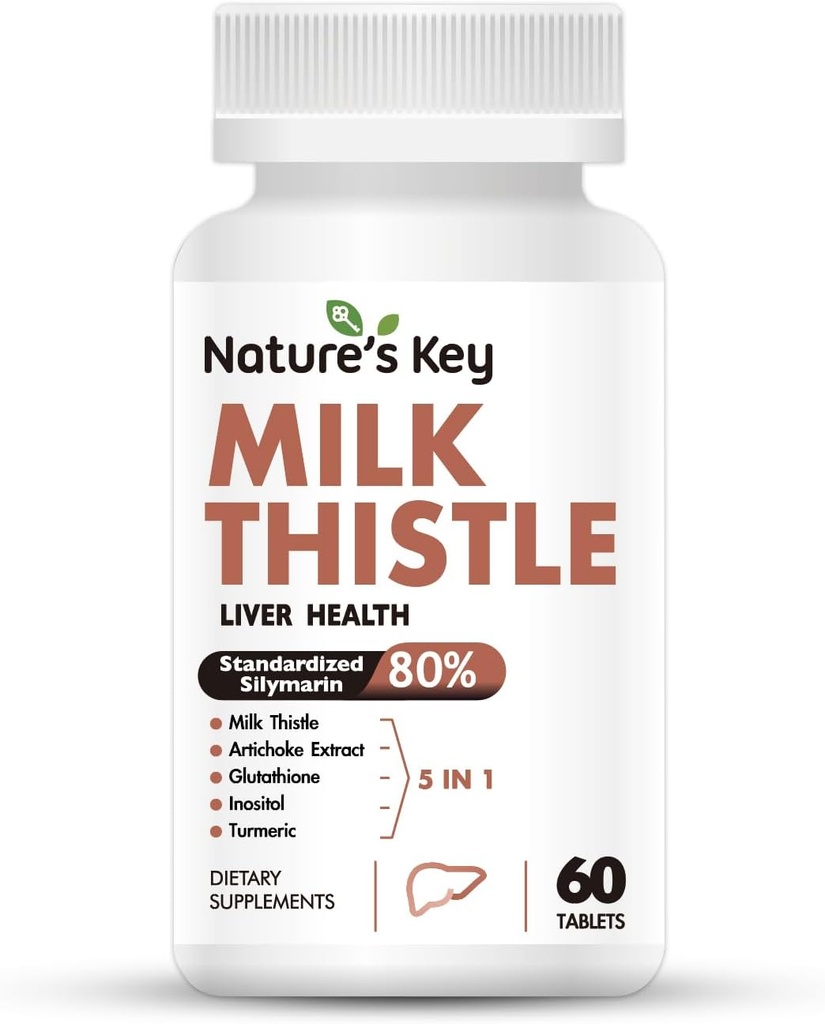 Γαλακτοθήκη 500mg ήπαρ, 30:1 Επιπλέον δύναμη 80% Σιλυμαρίνη 