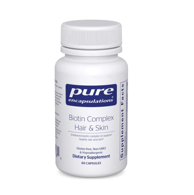 Pure Encapsulations Biotin Complex μαλλιά & δέρμα 