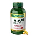 Fish Oil της φύσης Omega 3 συμπληρώματα - Υποστηρίζει την υγεία της καρδιάς, 1200 Mg ιχθυέλαιο, Omega-3, 200 Softgels (πακέτο του 1)