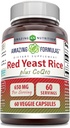 Amazing Formulas Red Yeast Rice 600 Mg Plus Coq10 50 Mg 