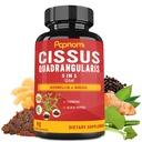 Super Cissus Quadrangularis Εκχύλισμα κάψουλες με Boswellia, Guggul, Turmeric, Pepper 