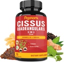Super Cissus Quadrangularis Extract Capsules with Boswellia, Guggul, Turmeric, Pepper | 3 Months Supply