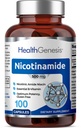 B-3 Νικοτιναμίδη 500 mg 100 Caps - Νικοτινικό αμίδιο Νιασίνη Φυσικό Flush-Free Βιταμίνη Φόρμουλα - Υποστηρίζει την υγεία των κυττάρων του δέρματος