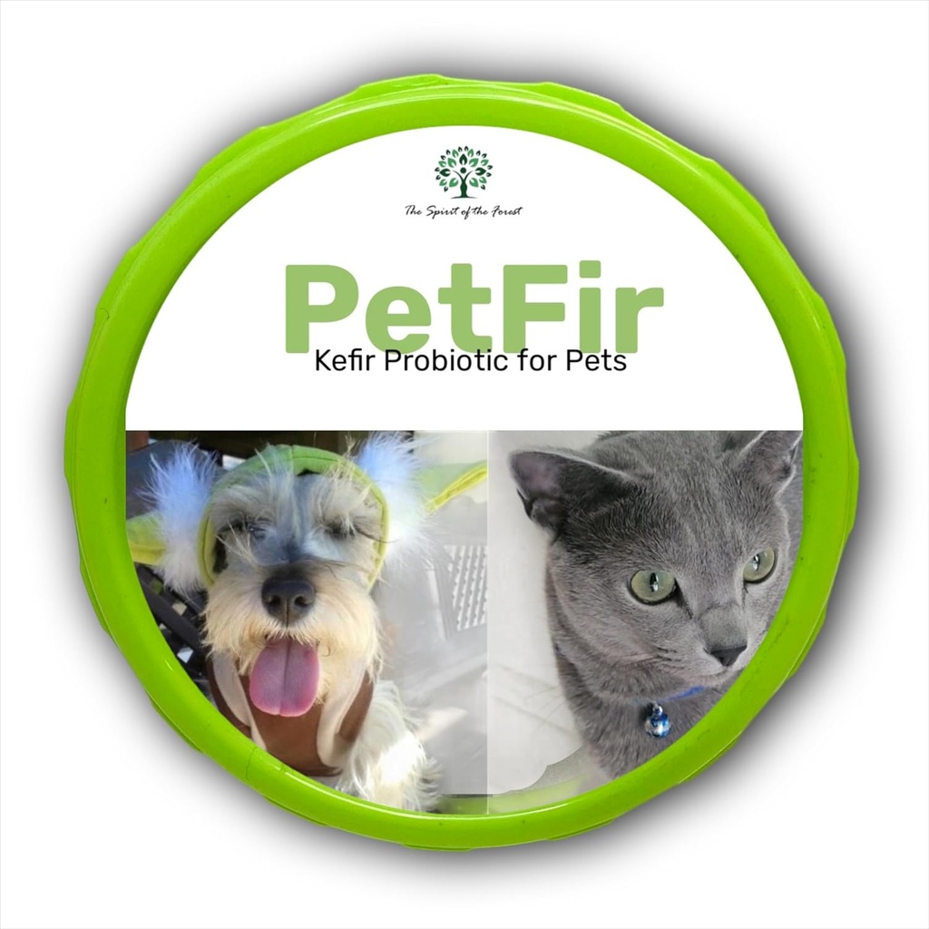 Pack Petfir Kefir για σκύλους και γάτες συμπλήρωμα κατοικίδια προβιοτικό σκυλί Σύνθετη προβιοτική φόρμουλα για το σκύλο (85 gr)