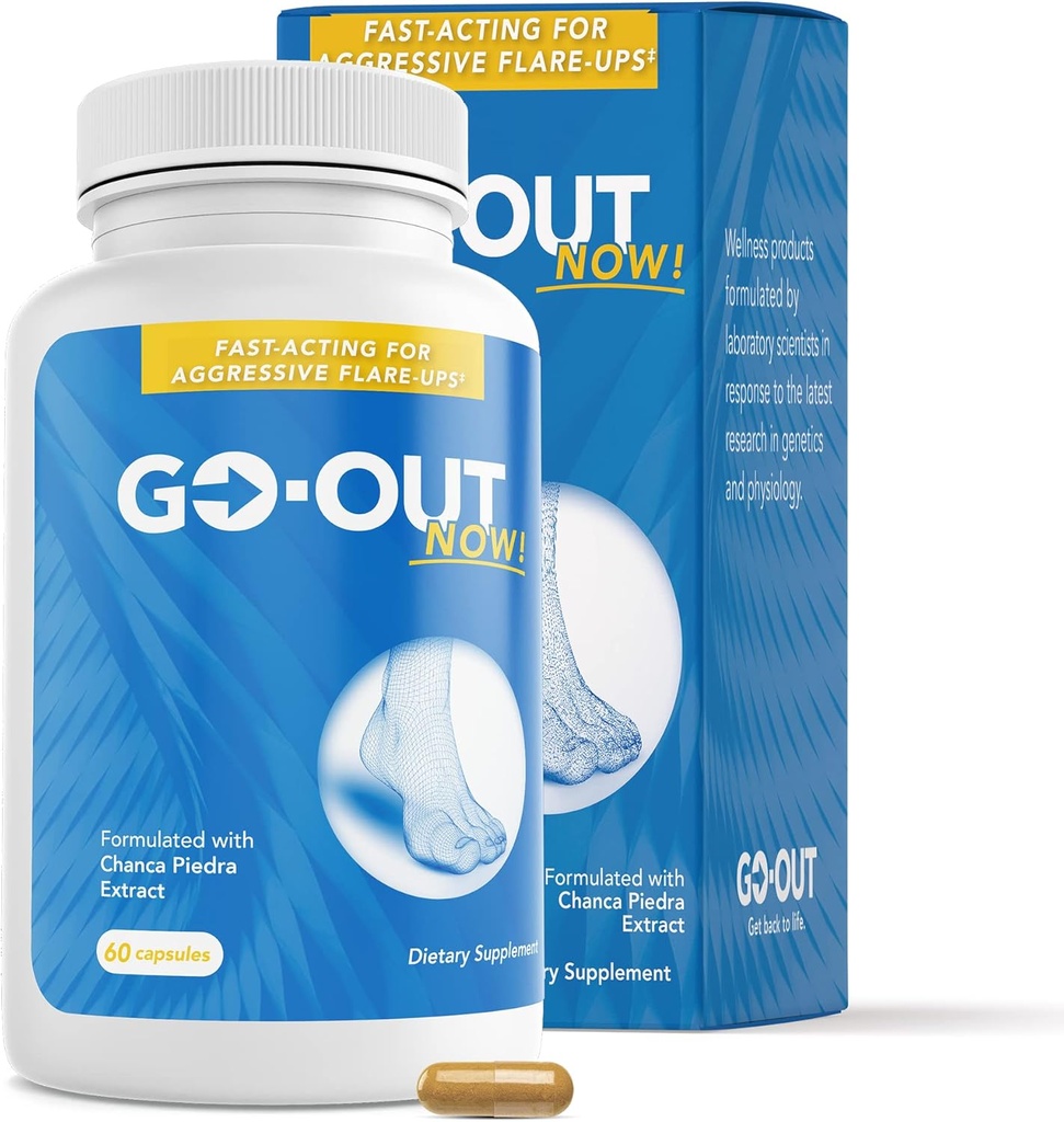 Mt. Angel Vitamins Go-Out Now - Chanca Piedra, Stone Breaker, Natural Kidney Cleanse & Gallbladder Formula - Stone Free, Chanca Piedra Liquid