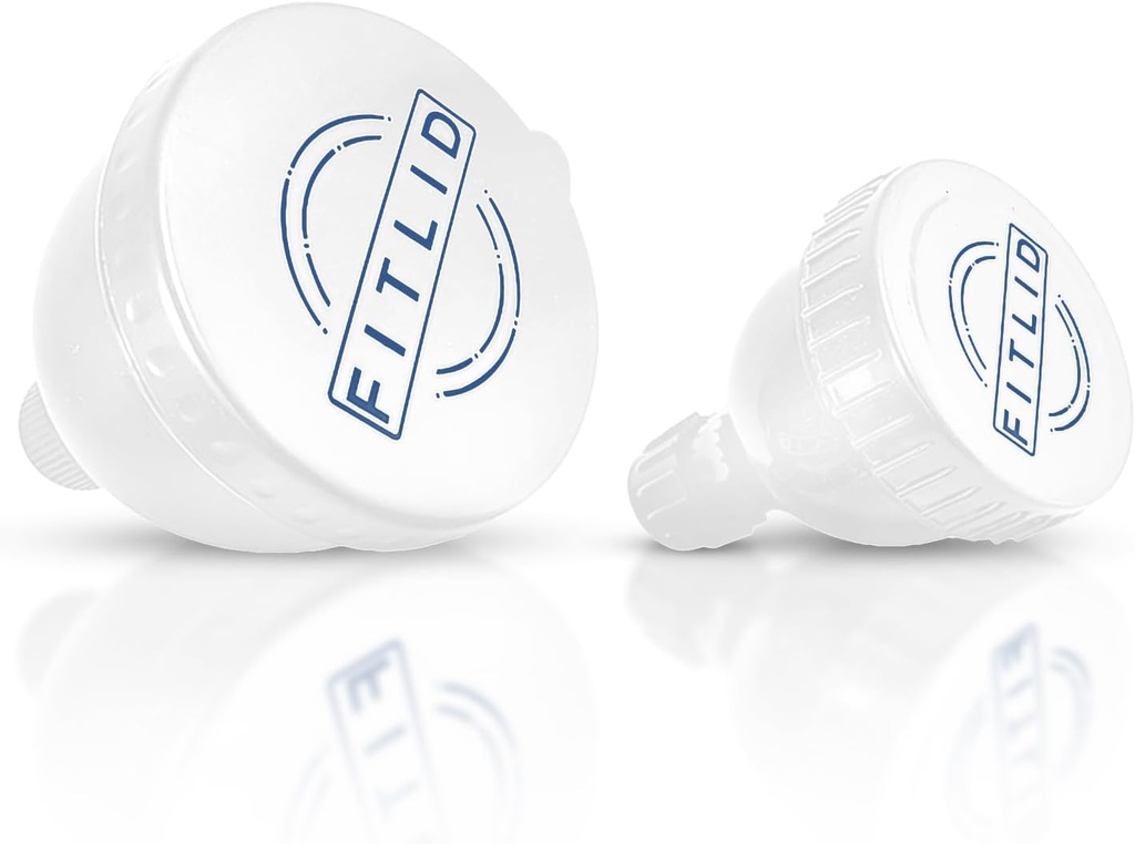 Μικρές & μεγάλες 2-πακέτο Φορητές χοάνες συμπλήρωμα πρωτεΐνης, μεγάλη για την προ-εξάσκηση, BCAA του, και σκόνη πρωτεΐνης. Εύκολη & Mess Δωρεάν εμπορευματοκιβώτιο για προπόνηση, ταξίδια, να-πάμε, καταλληλότητα, WOD. (Λευκό & Μπλε)