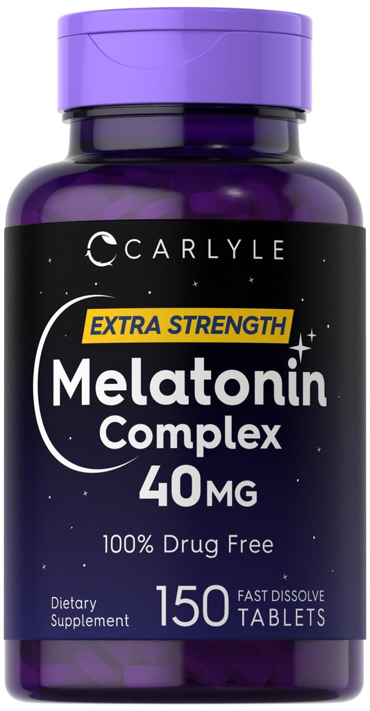 Carlyle Melatonin 40mg Complex 