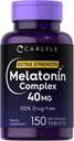 Carlyle Melatonin 40mg Complex 