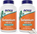 Τώρα Σελήνιο 200mcg κάψουλες, 300 Count (Pack of 2) - L Σεληνομεθειονίνη Mineral Supplement for Women & Men - Veg Caps, Non-GMO, Vegan Friendly, Yeast-Free