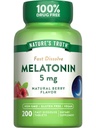 Nature's Truth Melatonin 5mg Fast Dissolve Tablets 