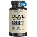 VINATURA Hydroxytyrosol Supplement, Olive Leaf Extract - 40% Hydroxytyrosol Olive Fruit Extract, 10% Oleuropein Olive Leaf Extract Capsules - 60 Capsules
