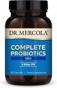 Dr. Mercola Complete Probiotics SBO - 4 Billion CFU - for Gut Health - Supports Healthy Immune Function - Non-GMO, Gluten-Free & Soy-Free - 90 Capsules (90 Servings)