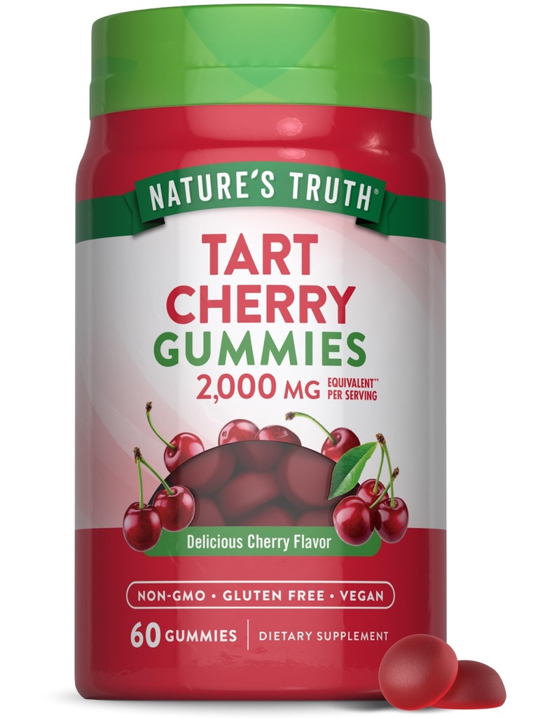 Nature's Truth Tart Cherry Gummies 