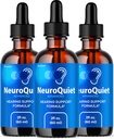 (3 Pack) NeuroQuiet Drops - Official NeuroQuiet Daily Hearing Support All Natural Clean Liquid Advanced Formula for Ear Health, Auditory Clarity & Inner Ear Balance Reviews, 3 Bottles for 3 Months