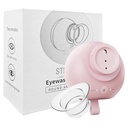 Nano Eye Mist Sprayer & Eye Wash Kit, Portable Eye Mister for Eyelid to Relief Dry Eyes, Rechargable Eye Steamer for Eye Drops Tool for Dryness, Stye, Skin SPA at Home, Office, Travel (Pink)