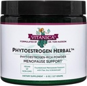 Vitanica Phytoestrogen Herbal Non-GMO PMS, Συμπλήρωμα ανακούφισης από την εμμηνόπαυση για γυναίκες, ορμονική ισορροπία, νυχτερινό ιδρώτα & ζεστό φλας ανακούφιση, σόγια ισοφλαβόνες, Vegan, σκόνη 8 Oz (Φυτοοιστρογόνο βοτανικό)