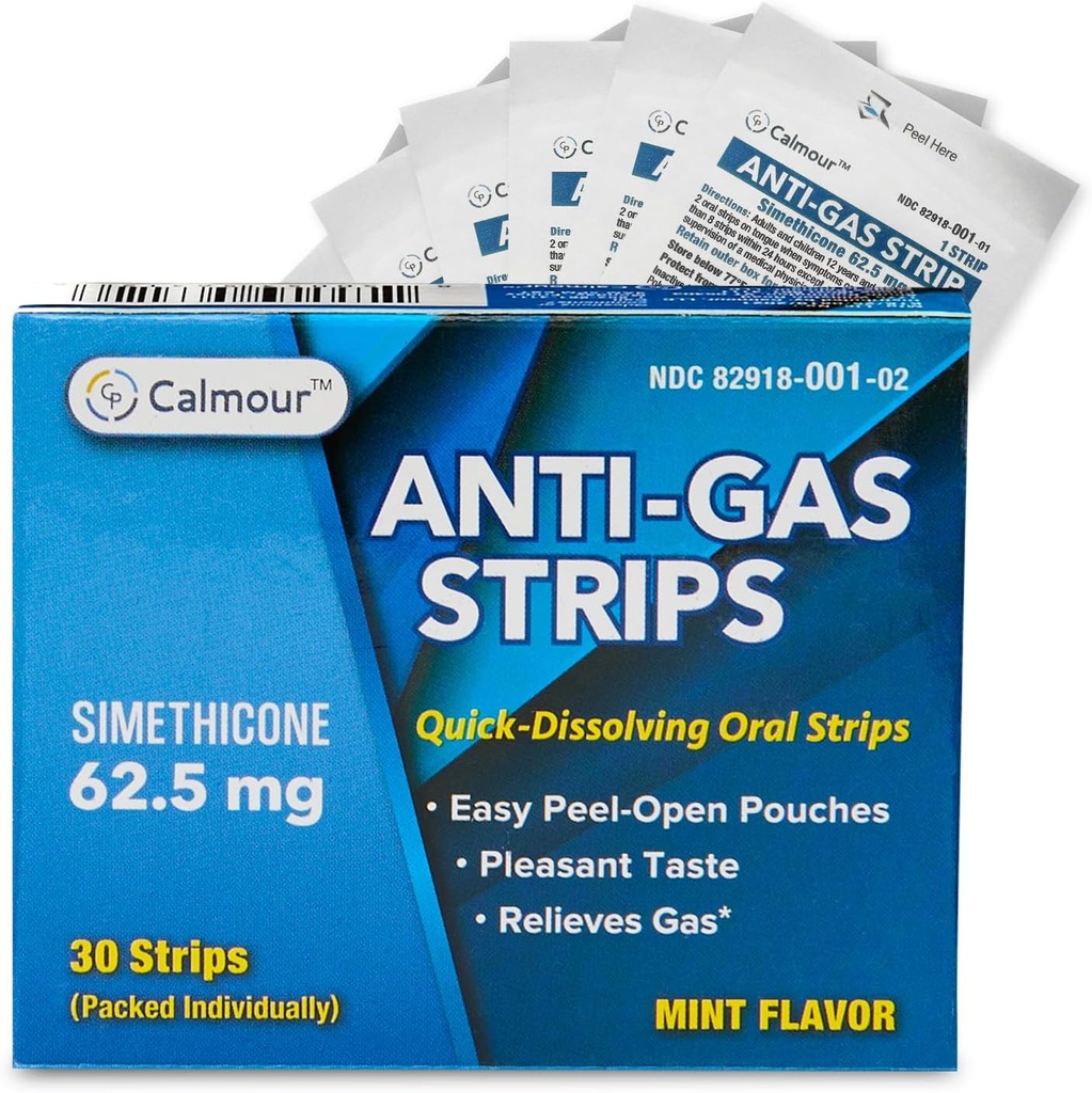 Anti Gas Relief 30 Strips 
