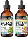 BIO KRAUTER Επινεφρική Υποστήριξη Βάμμα 4 Fl. Oz. & Uric Acid Υποστήριξη Βάμμα 4 Fl. Oz.