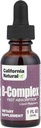 California Natural B Complex Sublingual Συμπλήρωμα, Βατόμουρο, 1 ουγγιά