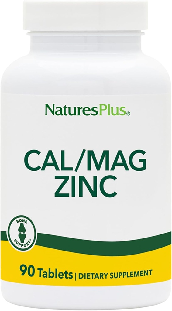 Nature's Plus Cal Mag Ψευδάργυρος - 90 δισκία