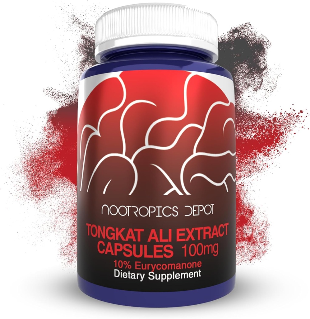 Nootropics Depot Tongkat Ali Extract Κάψουλες 