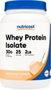 Nutricost Whey Protein Isolate Powder (Cake Batter, 2LBS)