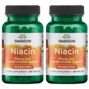 Swanson Niacin (Vitamin B3) - Συμπλήρωμα βιταμίνης που υποστηρίζει την υγεία της καρδιάς και υδατάνθρακες Μεταβολισμός - Προάγει την παραγωγή φυσικής ενέργειας - (250 δισκία, 100 mg NE έκαστο) (2 συσκευασία)