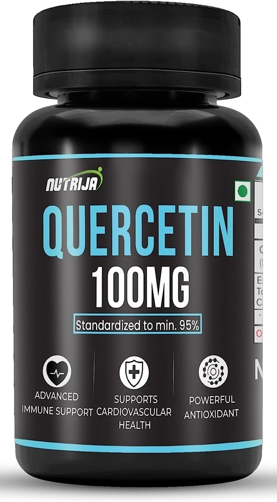 Quercetin 100mg Κάψουλες - Τυποποιημένα σε 95% 