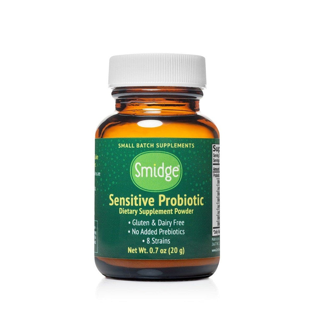 Smidge® Ευαίσθητη προβιοτική σκόνη και δοσολογία κουτάλι (GutPro®)