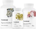 THORNE - Essential Wellness Trio - Υποστήριξη μεθυλίωσης + Κιτρικό μαγνήσιο + Βιταμίνη D-5000-60 Σερβίρει